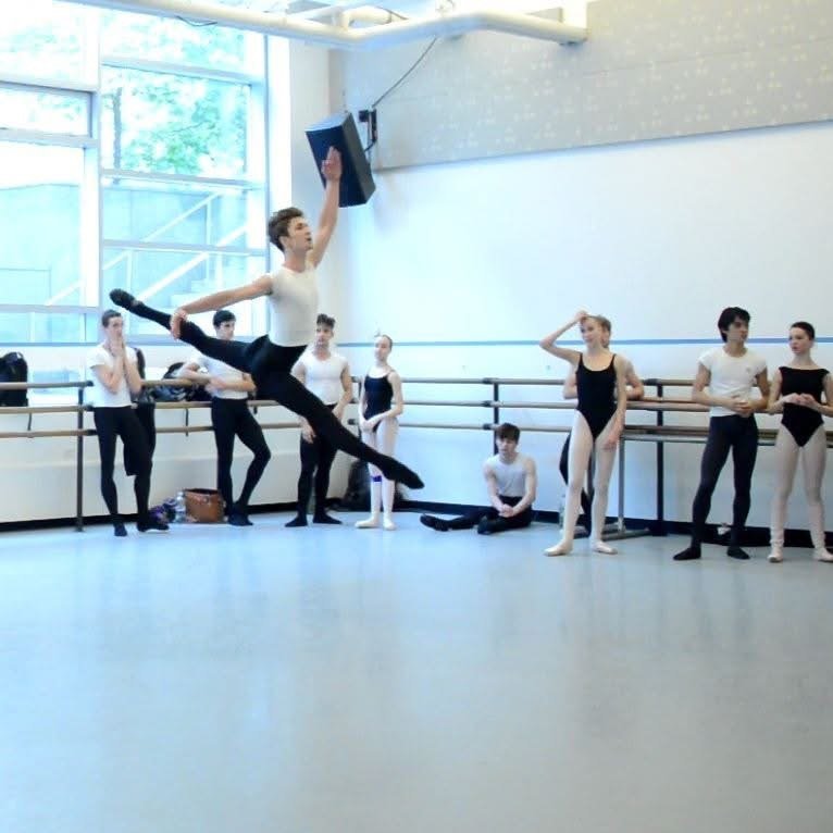 At the Kharkiv Ballet School